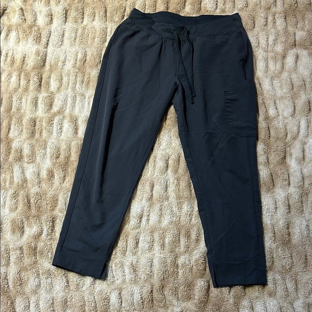 Mandala Gray Slim fit Scrub Pants